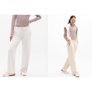 NWOT Athleta Womens Seasoft Mid Rise Straight Pant Size Large